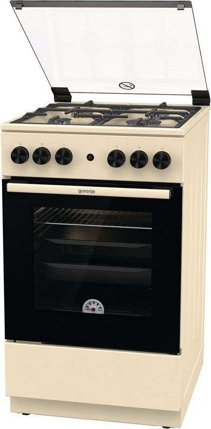 Газовая плита Gorenje GG5A21BEF, 4 конфорки, духовка HomeMADE 70 л ...