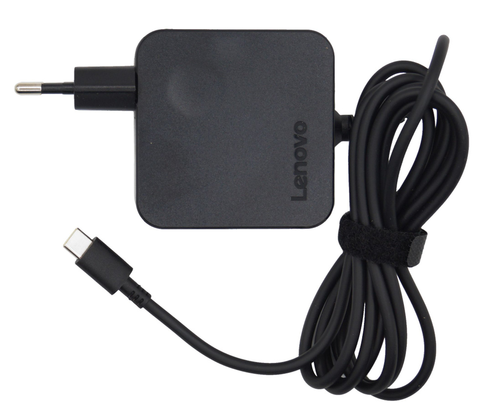 Блок питания Lenovo Type-C, 45W (5V, 12V, 20V/2.25A) с вилкой, ORG ...