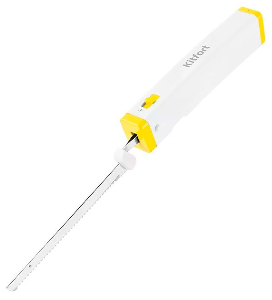 Kitfort Электрический нож КТ-4073-3, бело-желтый, белый, желтый  #1