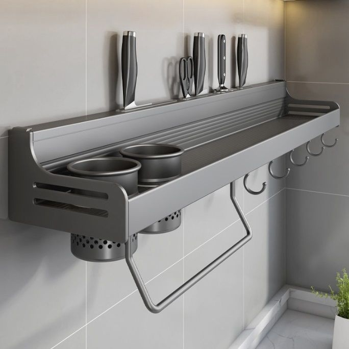 Полка для кухни для ножей, для кухонной утвари, 50 см х 13 см х 10 см ...