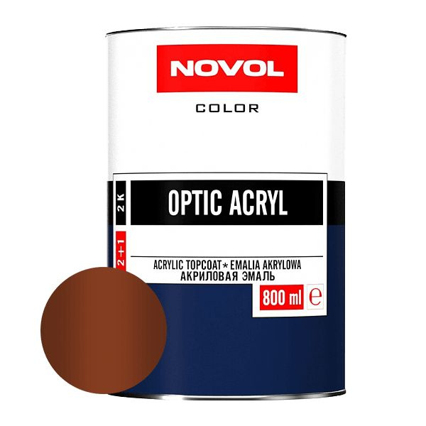 АКРИЛОВАЯ ЭМАЛЬ NOVOL OPTIC ACRYL 165 Коррида 0,8 л. #1