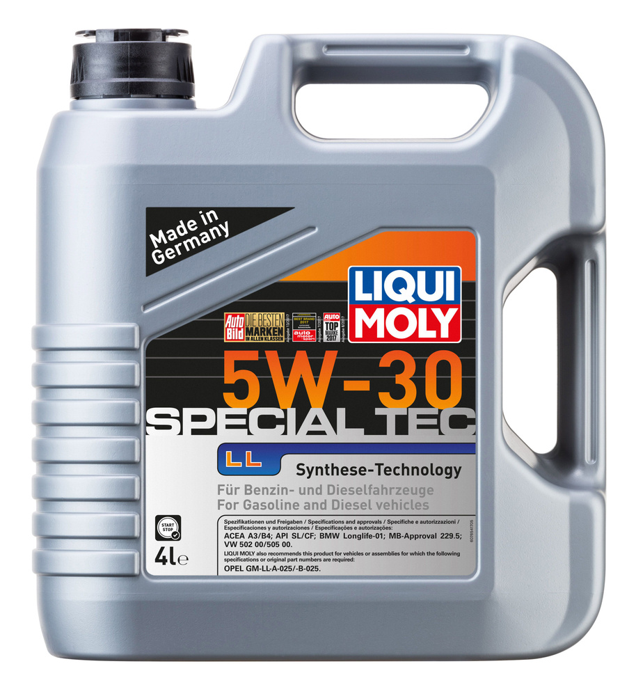 Масло моторное Liqui Moly 5W-30 Синтетическое - купить в интернет-магазине  OZON (1334254370)