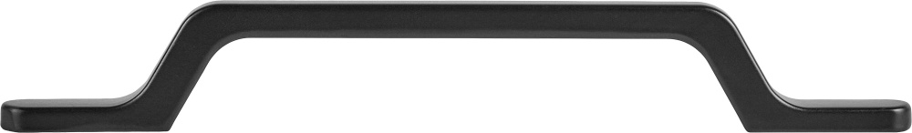 Ручка-скоба мебельная 128мм, цвет матовый черный #1