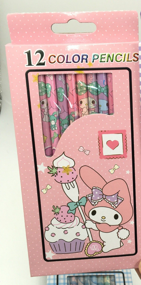 Набор карандашей, вид карандаша: Цветной, 12 шт. - купить с доставкой ...