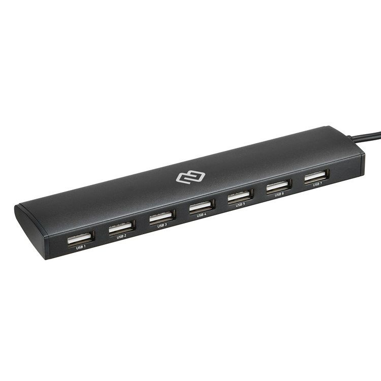 USB-концентратор Digma HUB-7U2.0-UC-B #1