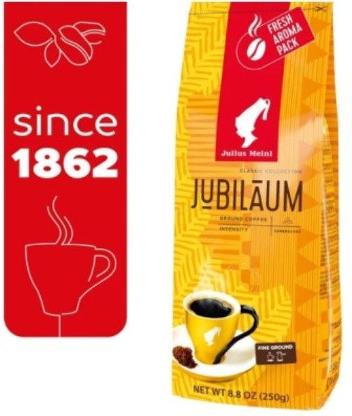 Julius Meinl Jubilaum (Юбилейный) 250 г молотый арабика/робуста пакет  #1
