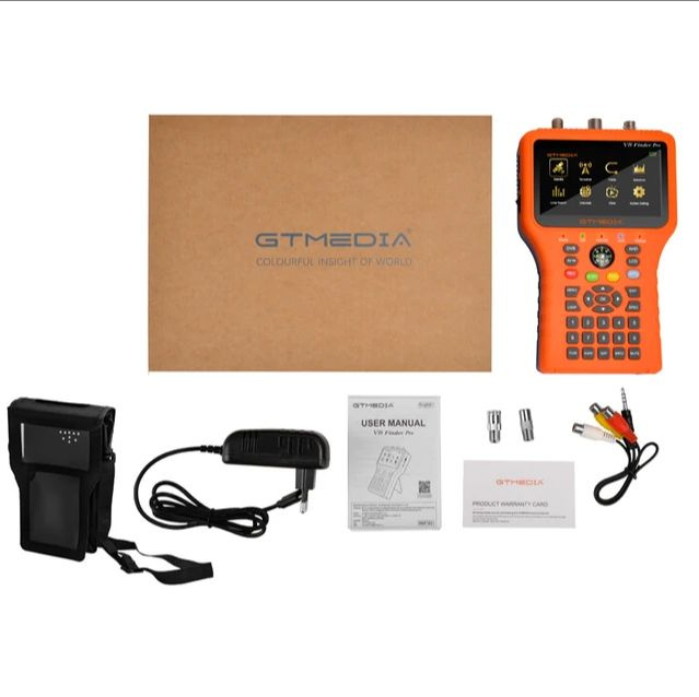 Прибор для настройки антенн и камер GTMEDIA V8 Finder PRO 2, устройство для поиска спутниковых сигналов #1