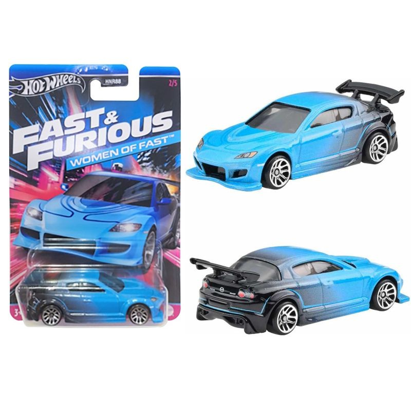 Машинка коллекционная Mattel Hot Wheels 2024 HNR88 Fast & Furious PORSCHE 718 CAYMAN GT4  #1