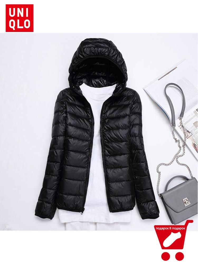 Пуховик Uniqlo Women Hooded Down Jacket #1