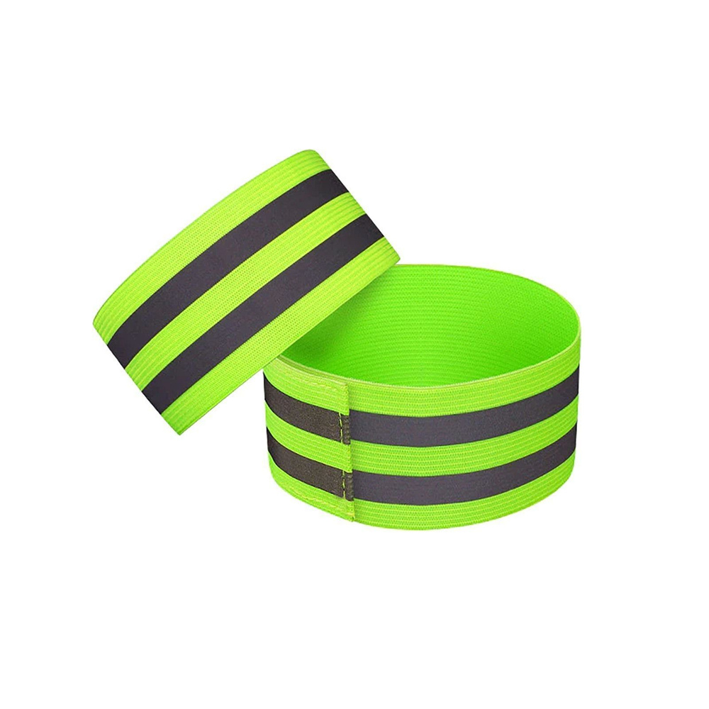 Повязка нарукавная светоотражающая на липучке, 35х5 см - купить по ...