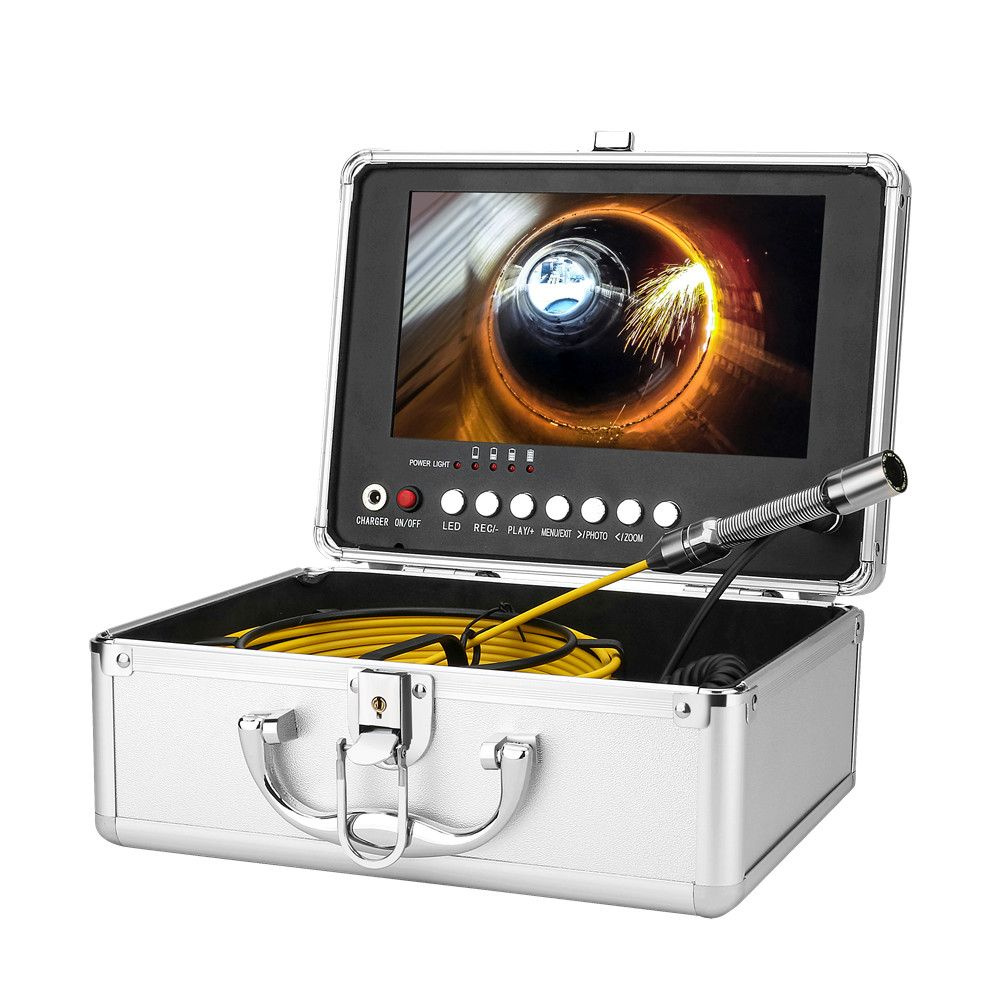 17ММ камера для проверки канализационных труб с DVR 16GB TF картой ...