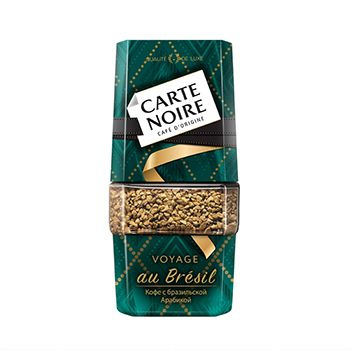 Кофе растворимый Carte Noire Voyage au Bresil 95г, Россия -1 шт. #1