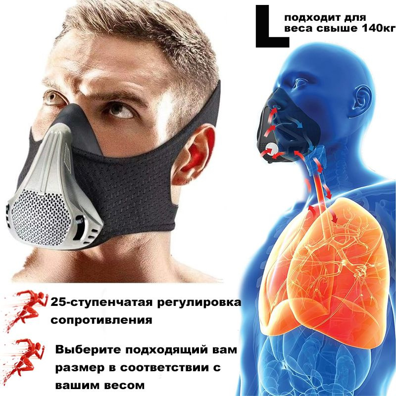 Тренировочная маска, размер: S - купить с доставкой по выгодным ценам в ...