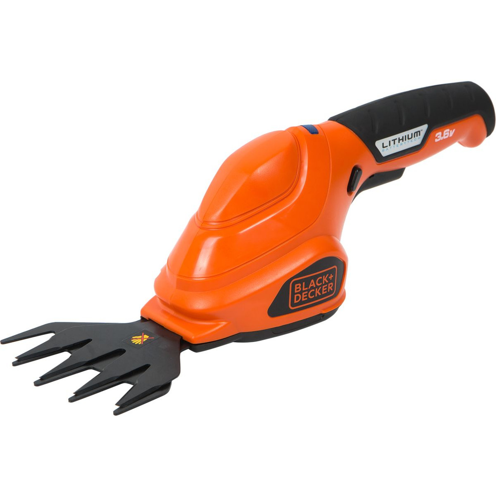 Ножницы для травы аккумуляторные BLACK + DECKER GSL 200 #1