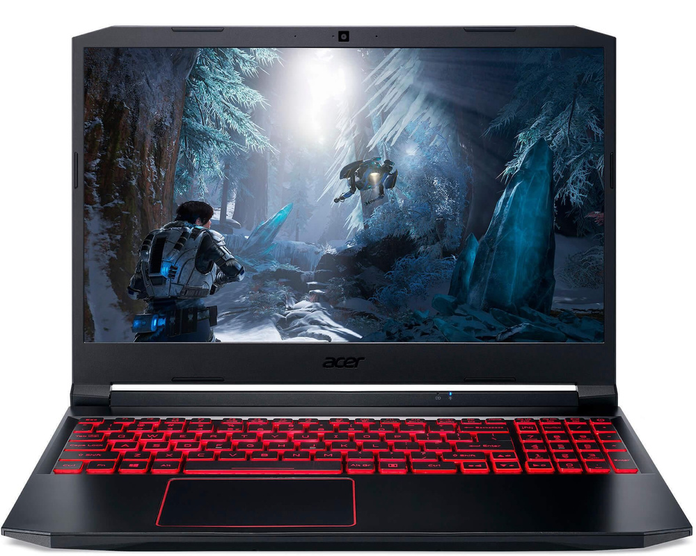 Игровой ноутбук Acer Nitro 5 AN515-55-53LH, черный купить по низкой цене:  отзывы, фото, характеристики в интернет-магазине Ozon (1469616783)