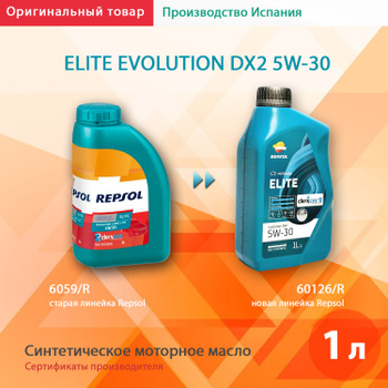 Repsol Elite Evolution DX2 5W30 5L - 33,90€ 