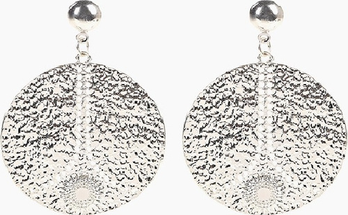 Basic Bravado - Silver Earrings Paparazzi