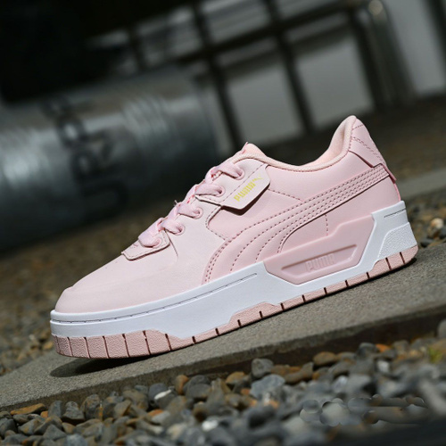 Puma cali pink and on sale red