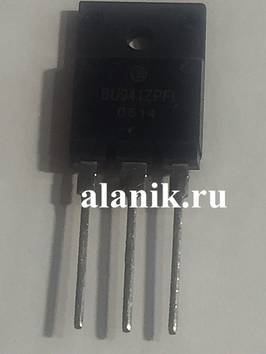 Транзистор BU941ZPFI - купить с доставкой по выгодным ценам в интернет ...