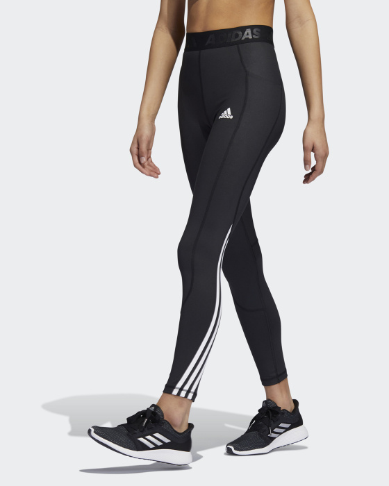 Тайтсы adidas Techfit 3-Stripes Long Gym Leggings — купить в  интернет-магазине OZON с быстрой доставкой