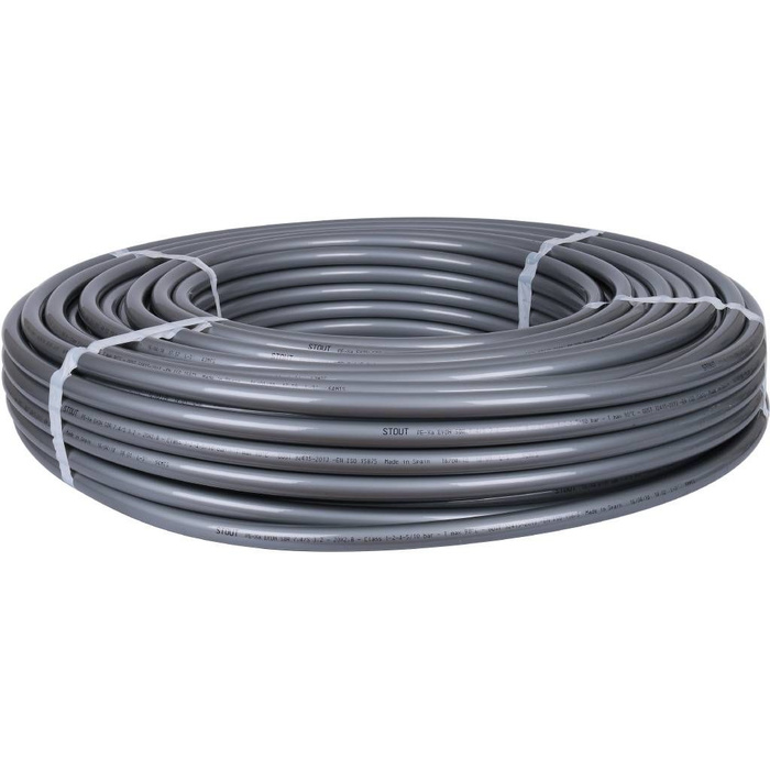 Труба для теплого пола STOUT 20х2,8 100 метров PEX-a из сшитого ...