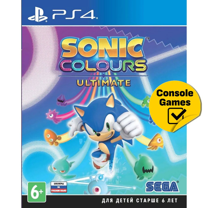 Sonic Colours: ULTIMATE PS4 FR Brand New Game In EN FR DE ES IT JP (SEGA