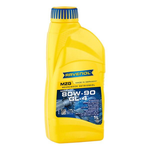 Масло трансмиссионное минеральное RAVENOL MZG SAE 80W-90, API GL-4 (1 ...