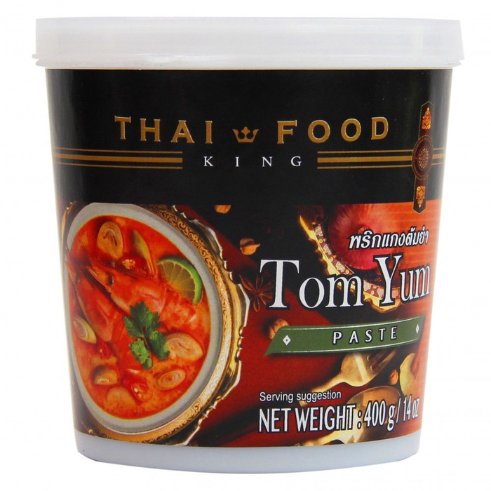 Паста Том Ям Тайский соус для супа Том Ям средне-острая Thai Food King ...