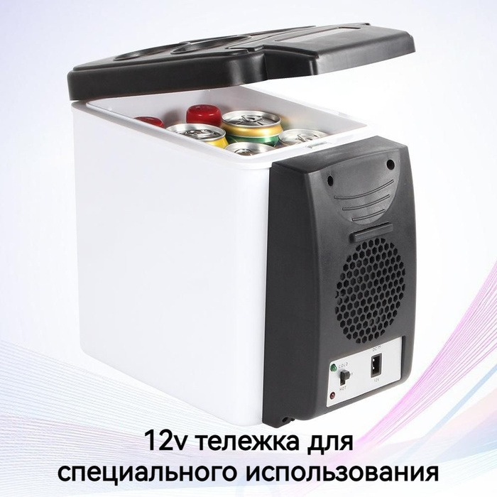 Автомобильный холодильник 6 литров 12В - купить с доставкой по выгодным ...