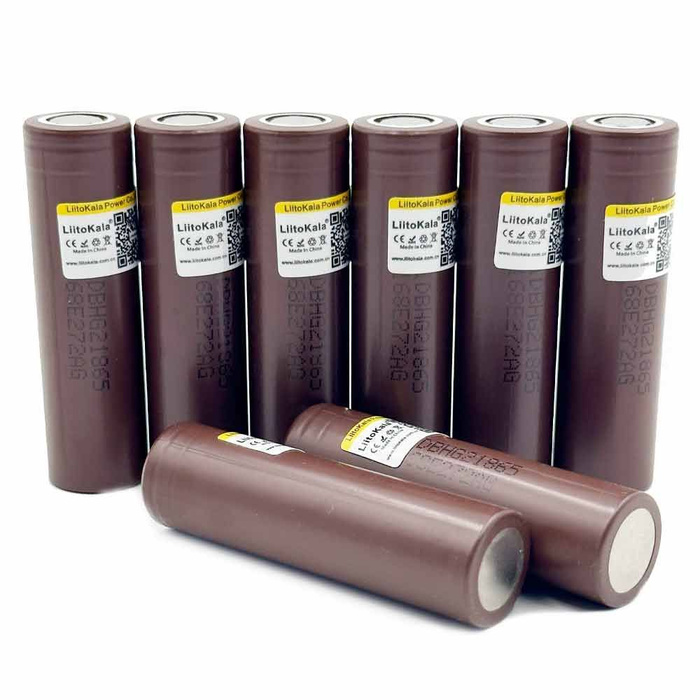 Литий-ионный аккумулятор 18650 литокала 3000 mAh - купить с доставкой ...