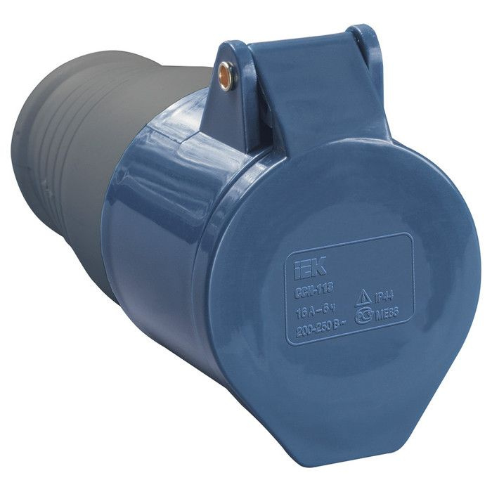 PSR21-032-3: Розетка кабельная производства IEK, 220 В, 2P+PE, IP44 ...
