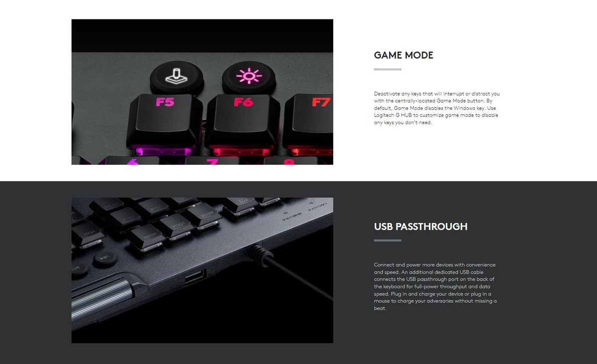 Оптико-механическая клавиатура Logitech G 3-Logitech G813,white купить ...