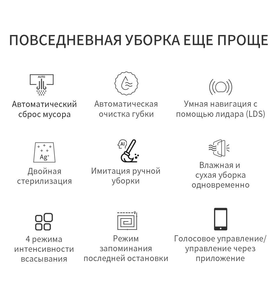 Робот-пылесос KUANLITU G1 - купить по выгодной цене в интернет-магазине ...