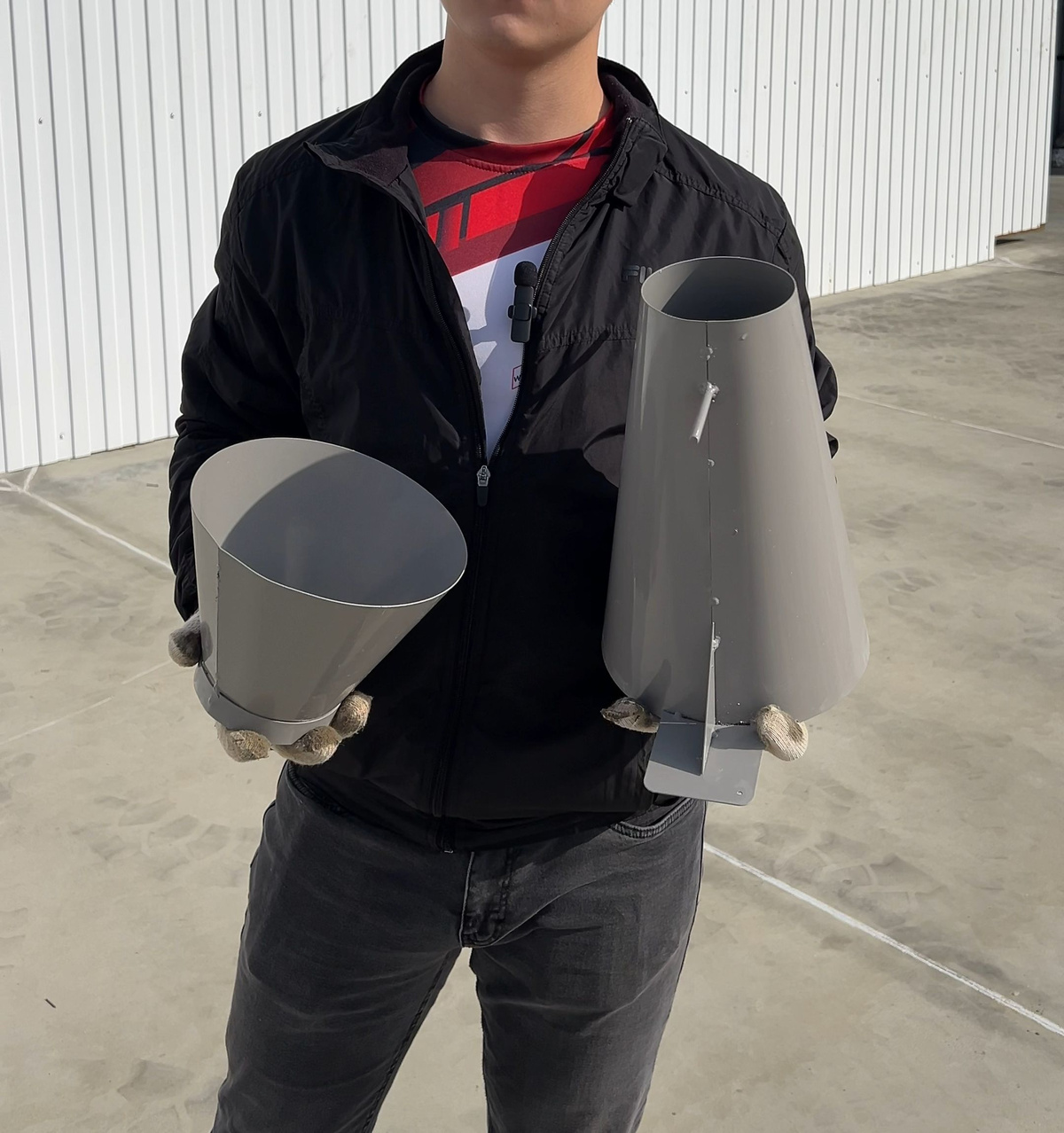 Конус КА (Абрамса) Промышленник с воронкой для определения подвижности ...