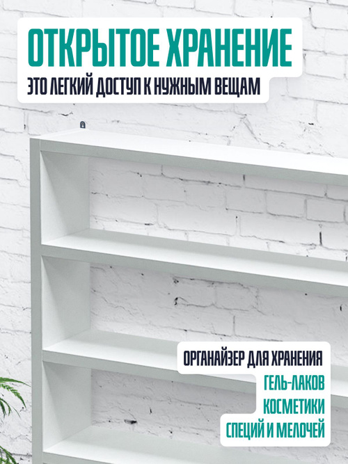 Полка для гель лаков настенная купить в Москве по выгодной цене в интернет-магазине