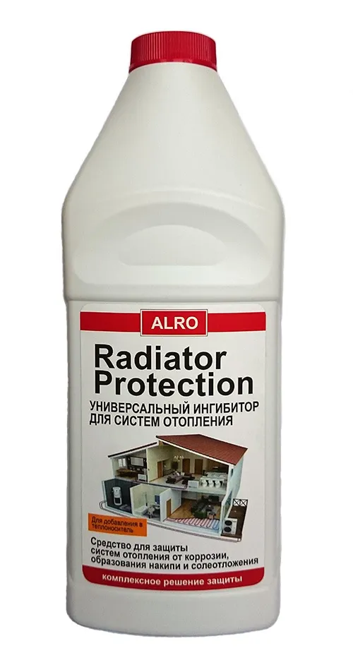 Присадка для теплоносителя "Защита Радиатора" / "Radiator Protection" 1л. Универсальный ингибитор для систем отопления., 1 л, фото 6