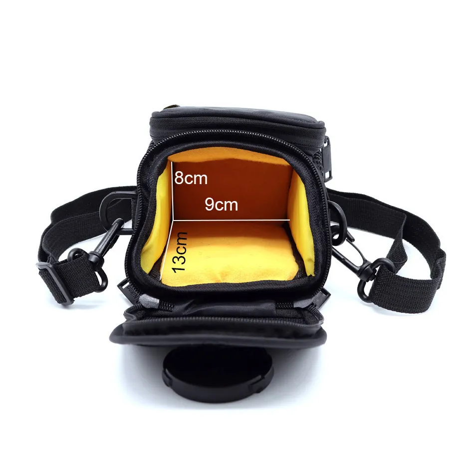 Чехол-сумка MyPads TC-1228 для фотоаппарата Nikon Coolpix L610/ L620/ L820/ L830 из качественной износостойкой влагозащитной ткани черный, черный, фото 3