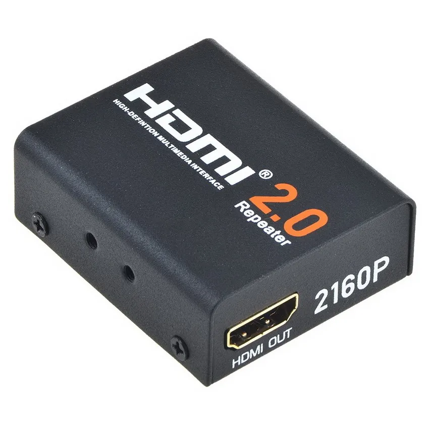 Репитер - повторитель - усилитель сигнала HDMI2.0, 4K 3D, до 60 метров, активный, черный, 60 м, фото 4