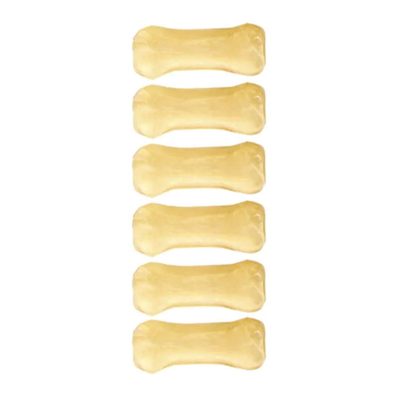 Косточки жевательные DENTAL, 5см, 48-72г (уп.6шт.) / лакомство для собак Triol, 72 г, фото 4