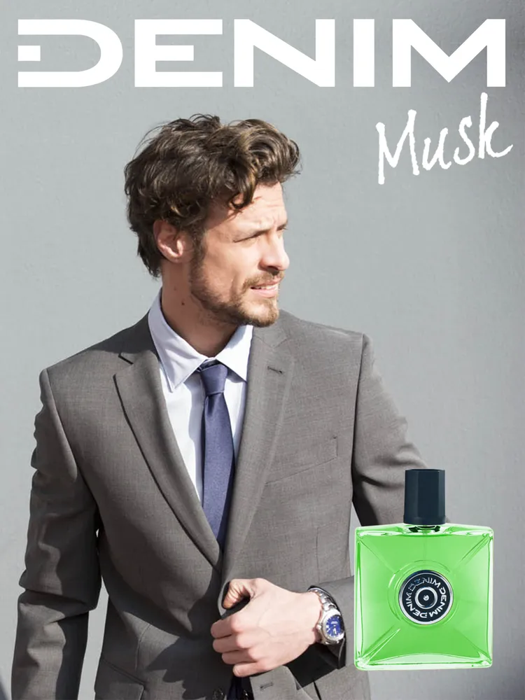 Лосьон после бритья мужской DENIM MUSK 100 мл после бритья для мужчин, 100 мл, фото 5