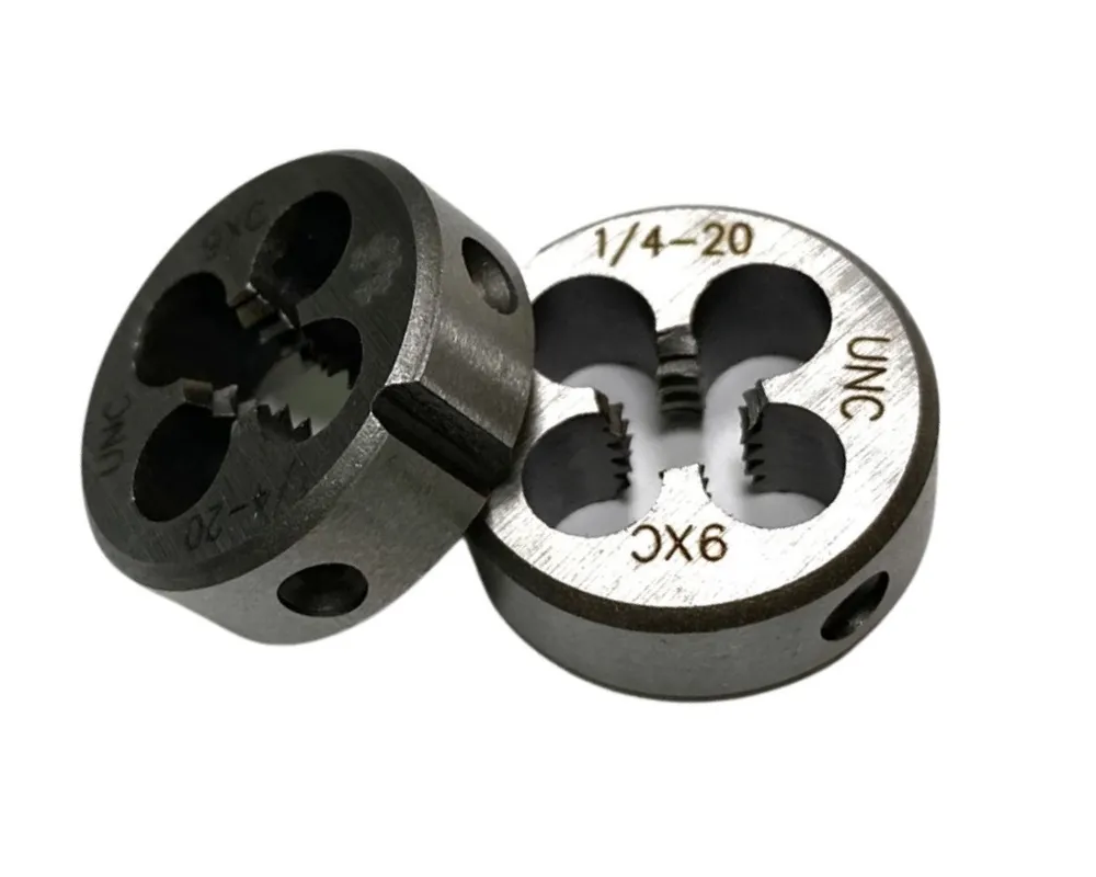 Плашка дюймовая 1/4"-20 UNC 60 град. 20 ниток/дюйм D-20mm, вариант, фото 6