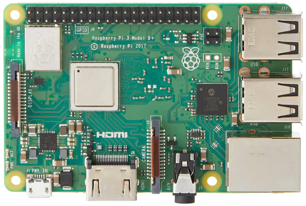 Микрокомпьютер Raspberry Pi 3 Model B+ (c Wifi и Bluetooth) расбери малина 3b+ / 3б, вариант, фото 5