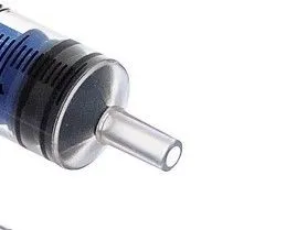 Шприц 2 мл. 10 шт/уп. игла 23G 0,63 х 32 мм крепление луер-слип (luer-slip), 0.63x32 мм, 2 мл, фото 5