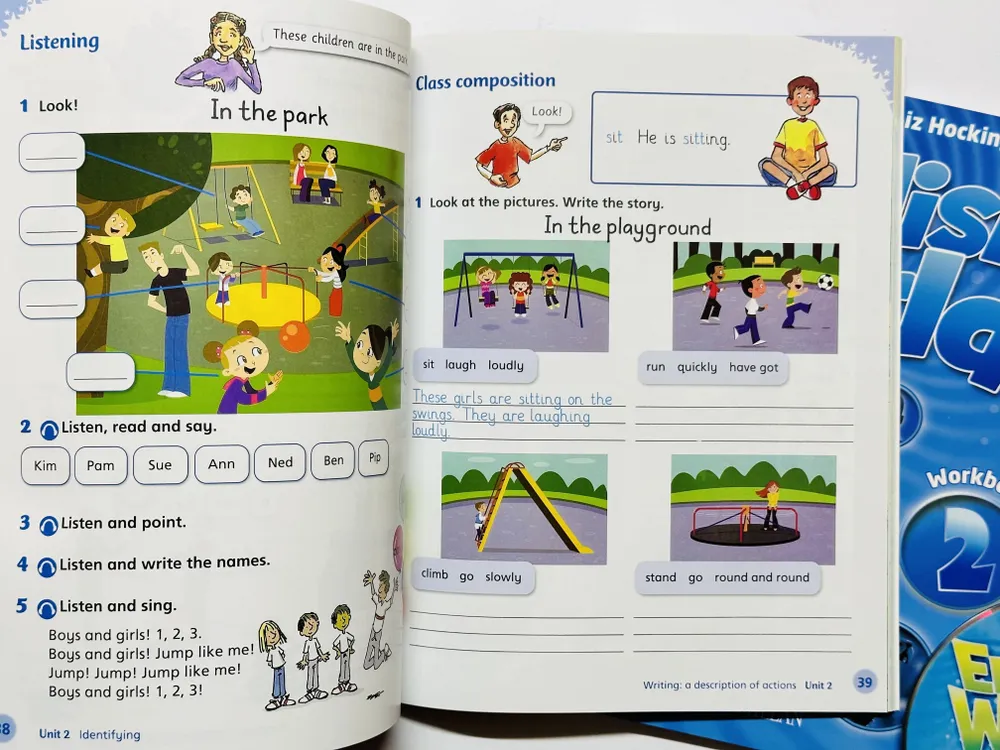 English World 2: Pupil's Book + Workbook + CD, вариант, фото 4