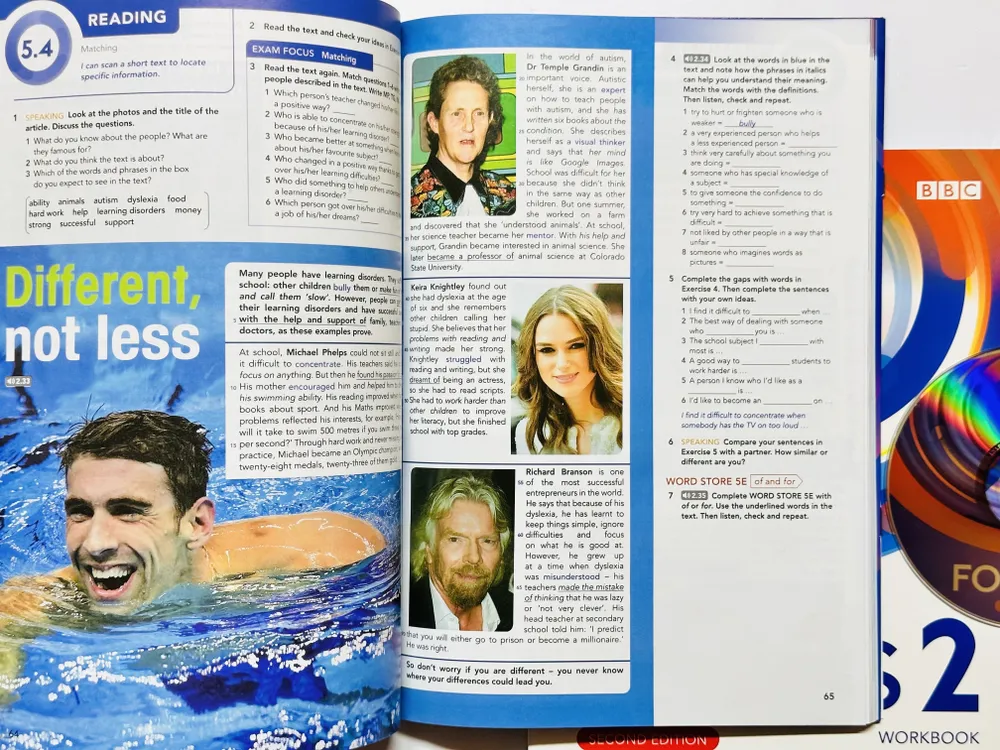 Focus 2 Полный Комплект, Student's Book + Workbook + CD (second edition) учебник, тетрадь, диск, вариант, фото 5
