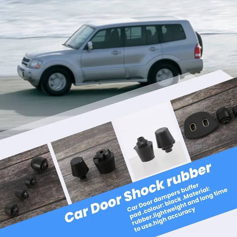 Комплект дверных демпферов для Mitsubishi Pajero/Montero V31-V97, 11 шт., резиновые буфера, 11 шт, фото 3