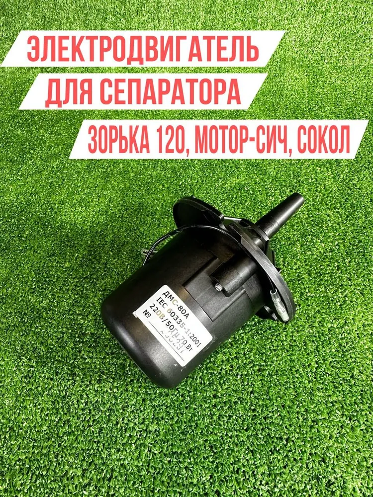 Двигатель для сепаратора сибирь для мотор сич зорька сокол Двигатель ДМС-80А Электродвигатель для сепаратора, вариант