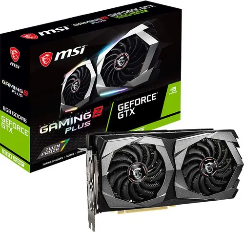 MSI Видеокарта GeForce GTX 1660 SUPER 1660 SUPER GAMING Z PLUS 6 ГБ (GTX 1660 SUPER GAMING Z PLUS)