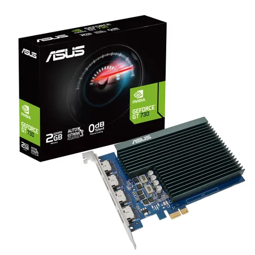 ASUS Видеокарта GeForce GT 730 NVIDIA GeForce GT730 2 ГБ (90YV0H20-M0NA00)