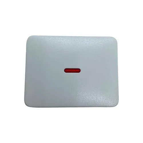 Клавиша с линзой Busch-Jaeger ALPHA NEA, белый матовый, 1751-0-1856